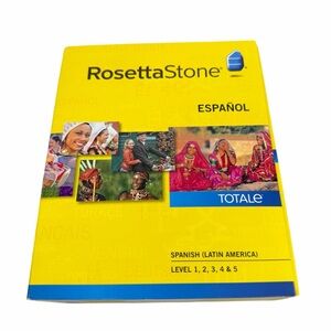 Rosetta Stone Spanish Unopened Level 1-5